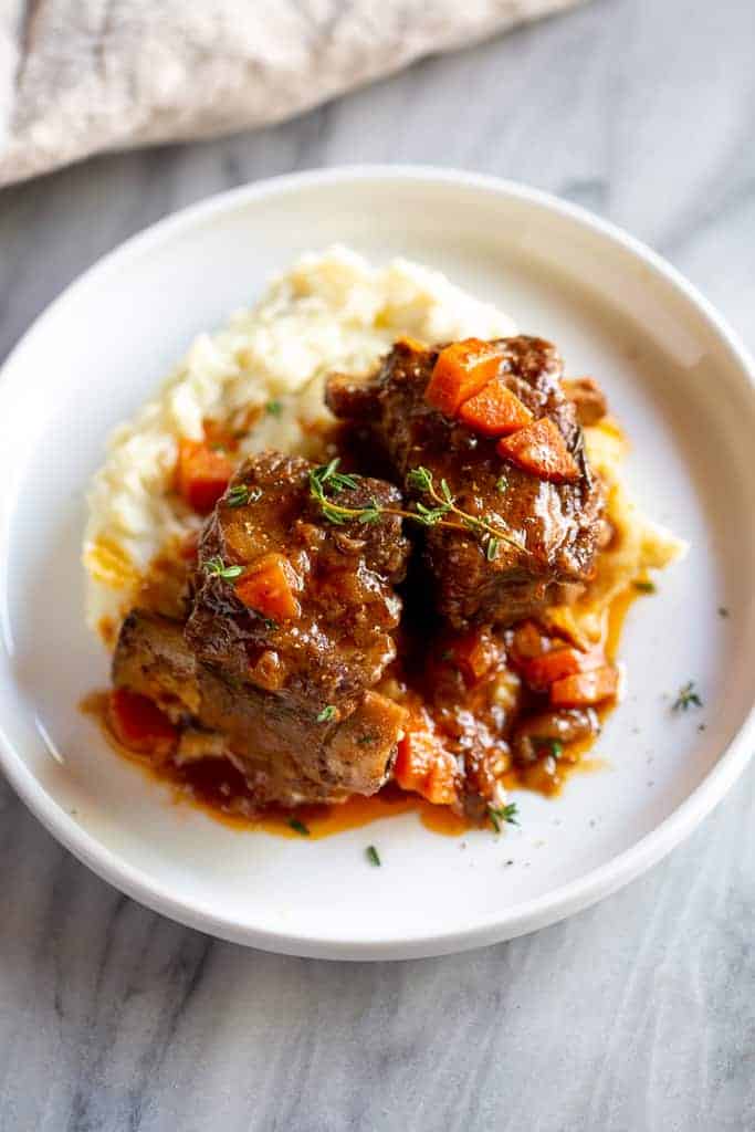 Braised Short Ribs - Christmas Dinner Ideas