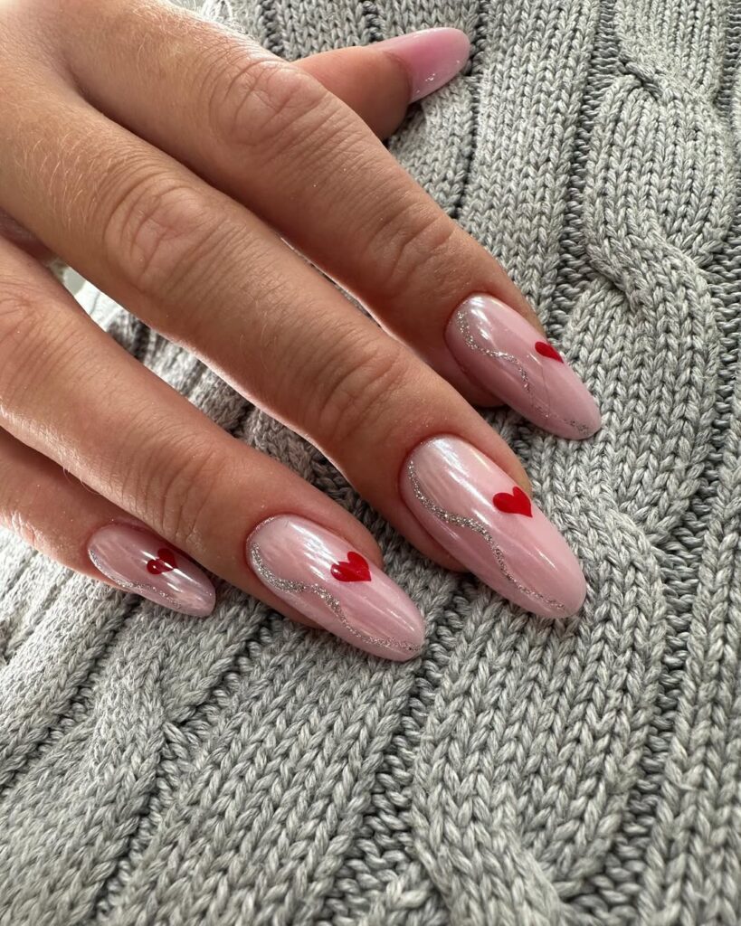 Valentine's Day Nails