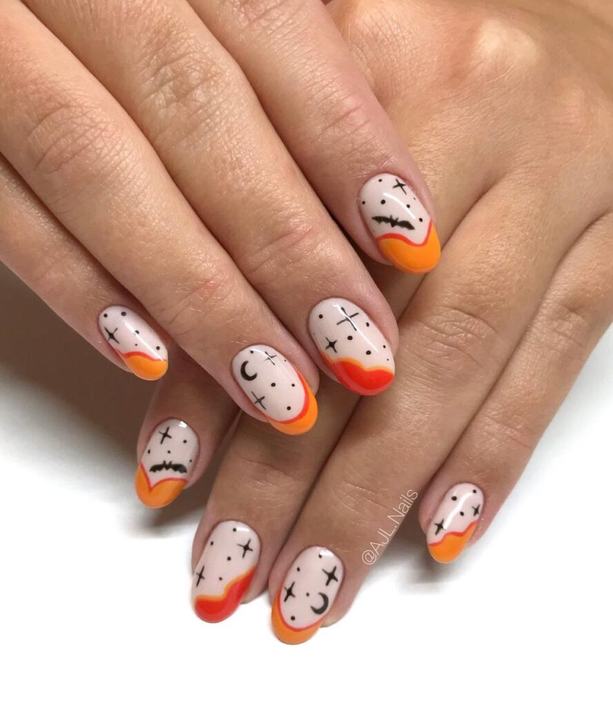 Halloween nails