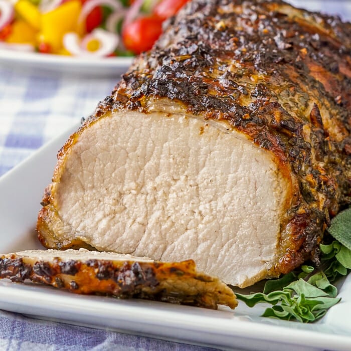 Herb Crusted Pork - Christmas Dinner Ideas