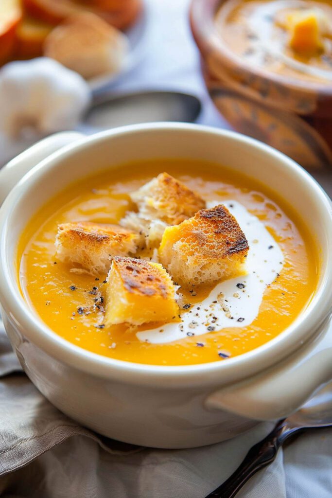 Butternut Squash Cream Soup - Cream Soup Recipes