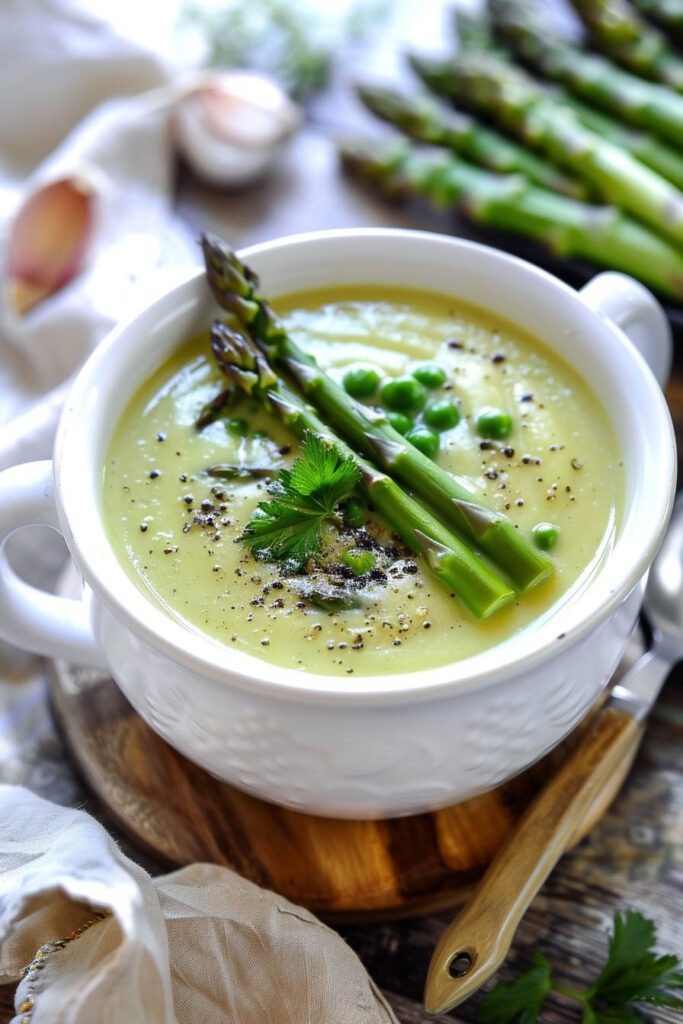 Cream of Asparagus Soup - Cream Soup Recipes