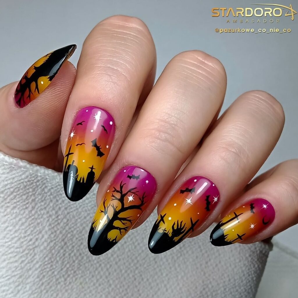 Halloween nails