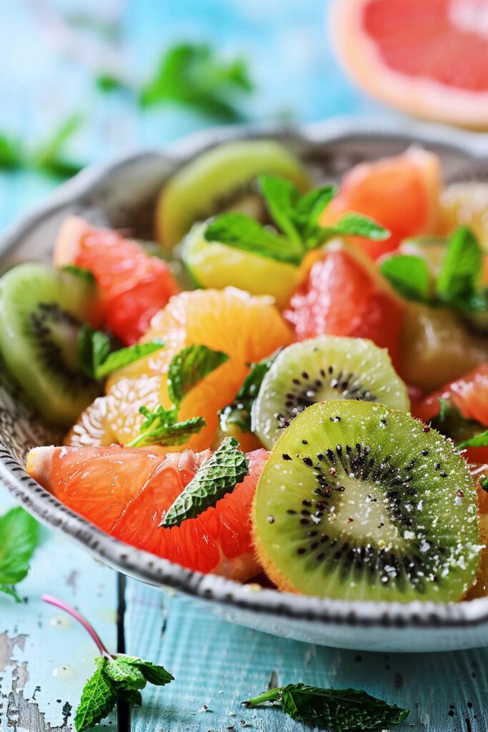 Citrusy Kiwi Grapefruit Salad - fruit salad recipes