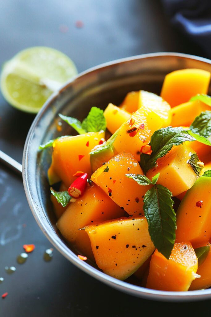 Exotic Mango Papaya Salad - fruit salad recipes