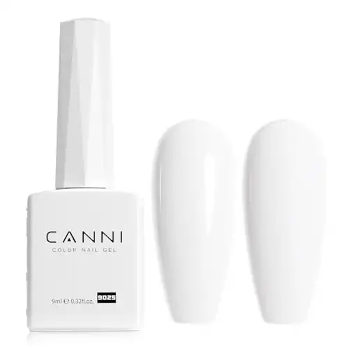 CANNI White Gel Nail Polish