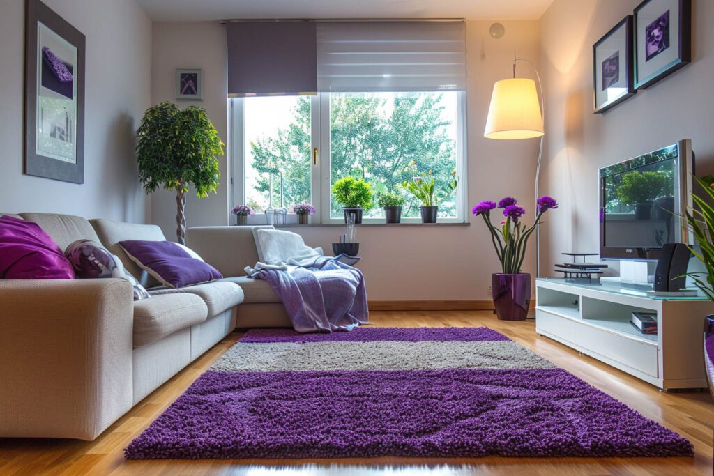 Lavender living room ideas