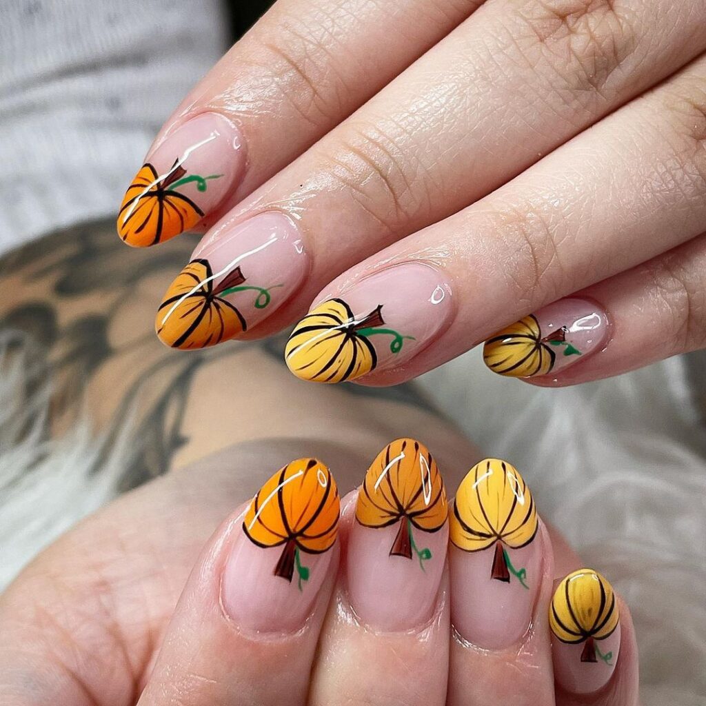 Halloween nails