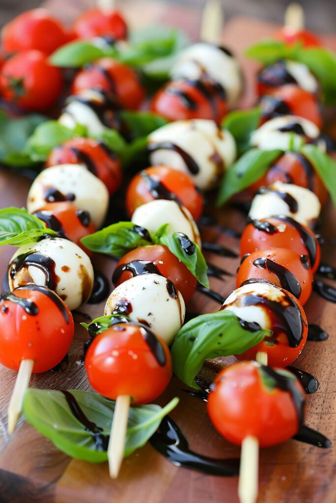 Caprese Skewers - Healthy snack ideas