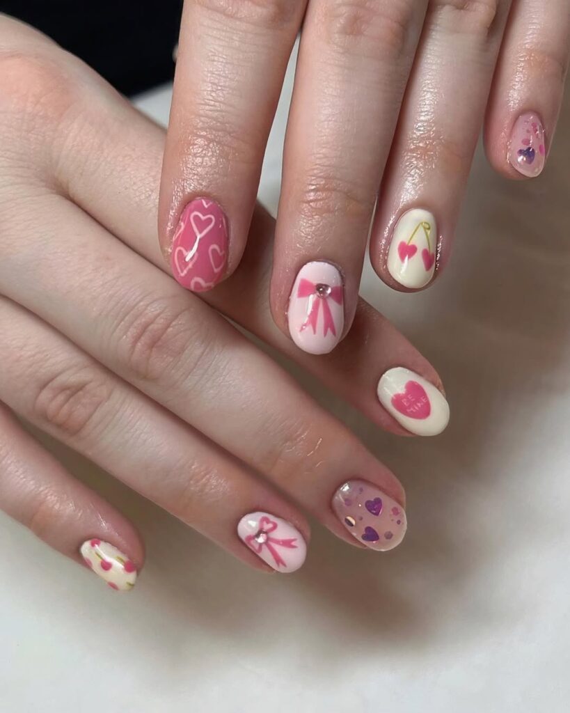 Valentine's Day Nails