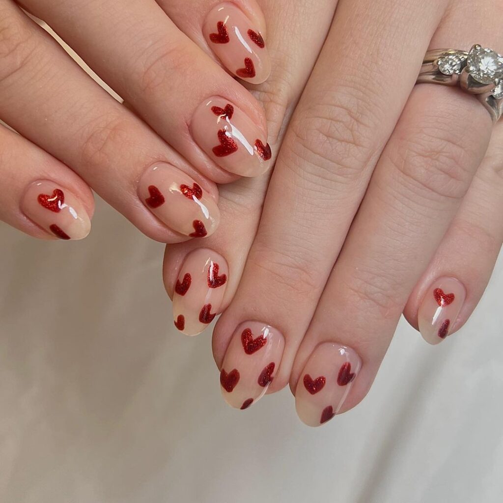 Valentine's Day Nails