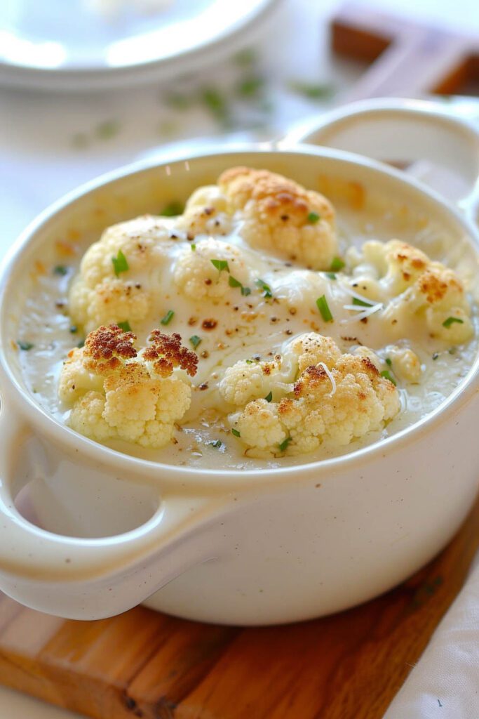 Roasted Cauliflower Cream Soup - Cream Soup Recipes