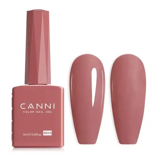 CANNI Light Red Gel Nail Polish