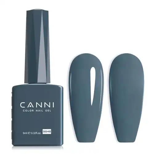 CANNI Slate Blue Gel Nail Polish