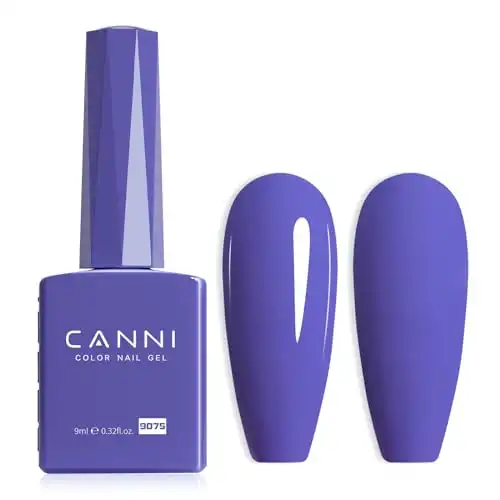 CANNI Blue Gel Nail Polish