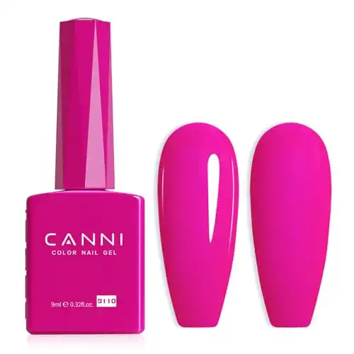 CANNI Hot Pink Gel Nail Polish