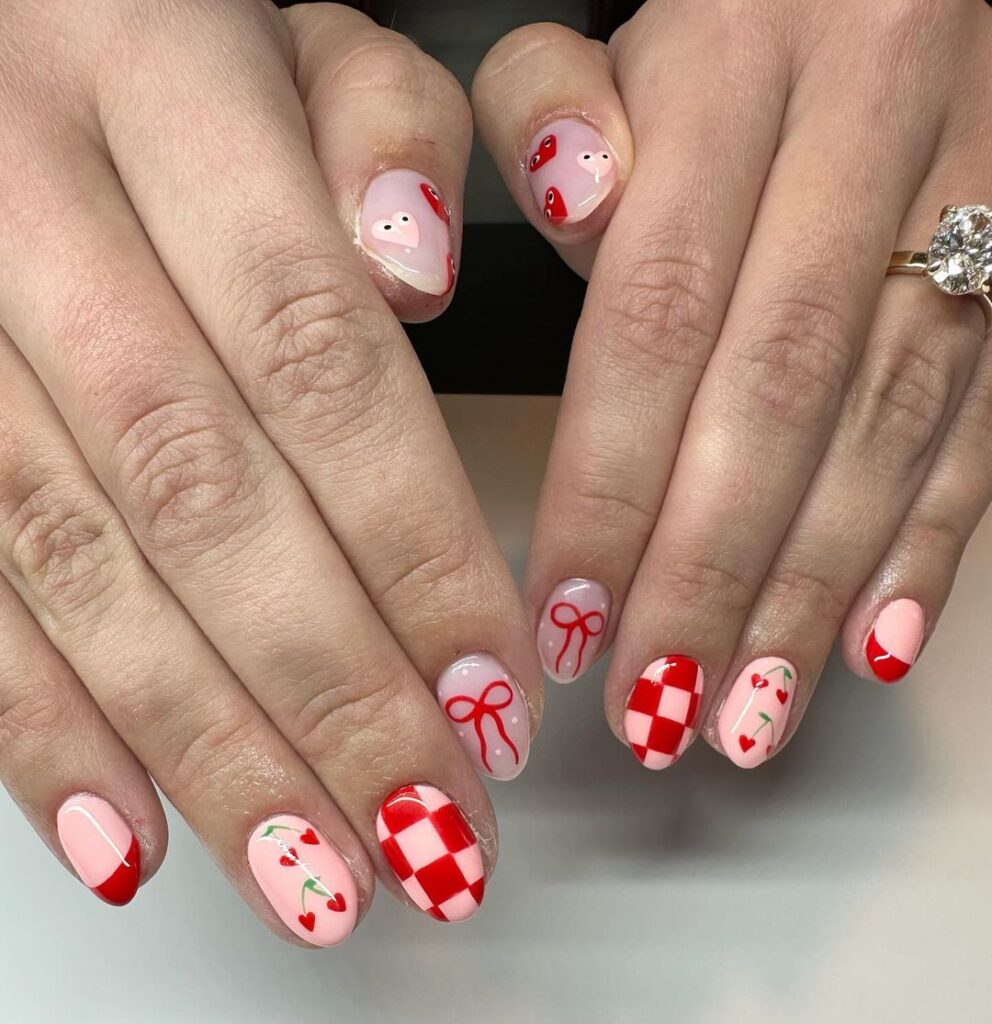 Valentine's Day Nails