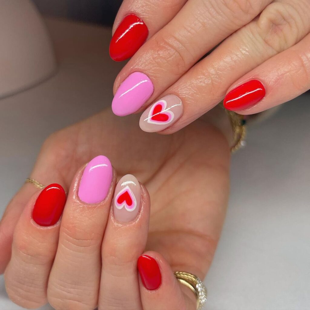 Valentine's Day Nails