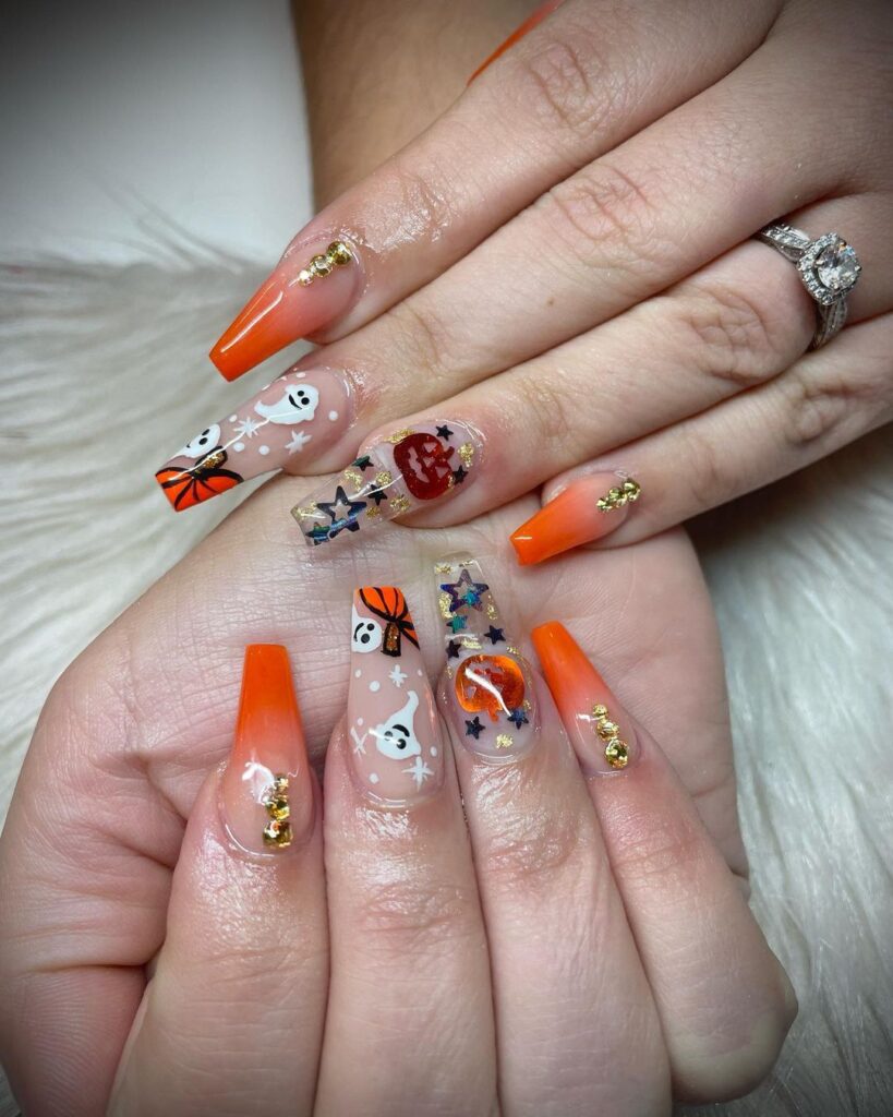 Halloween nails