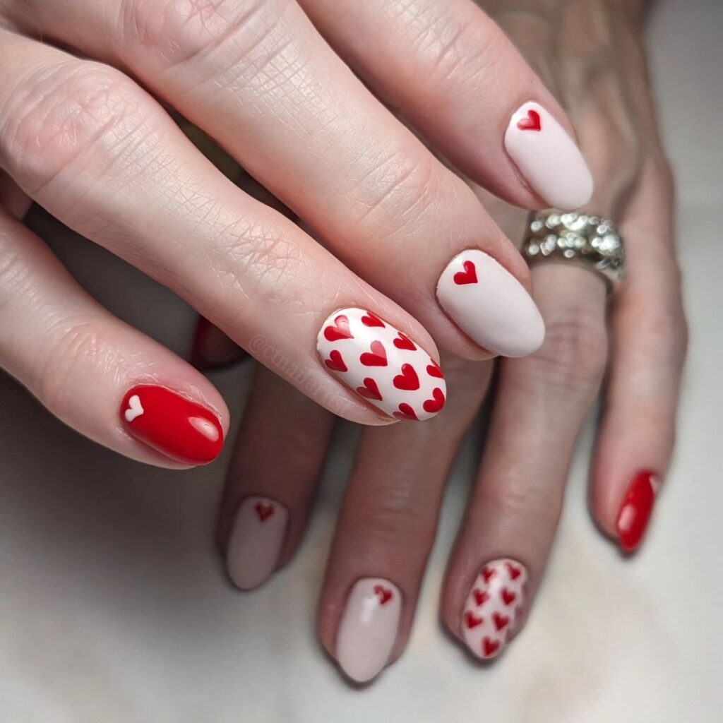 Valentine's Day Nails