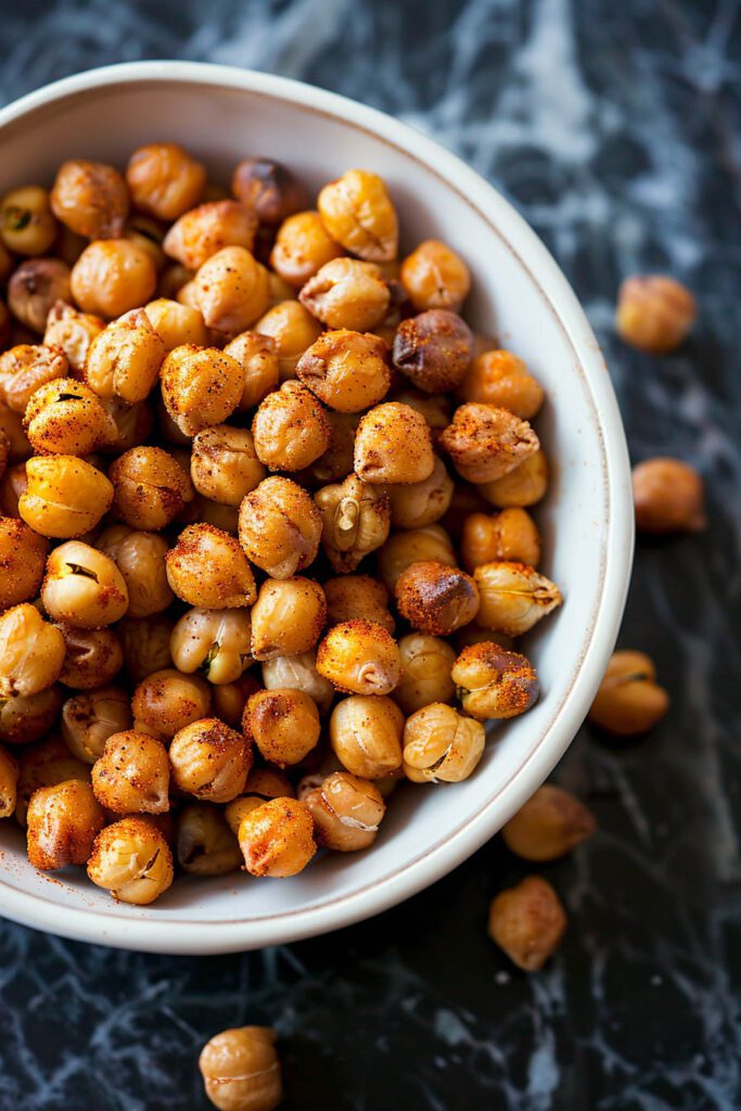 Roasted Chickpeas - Healthy snack ideas