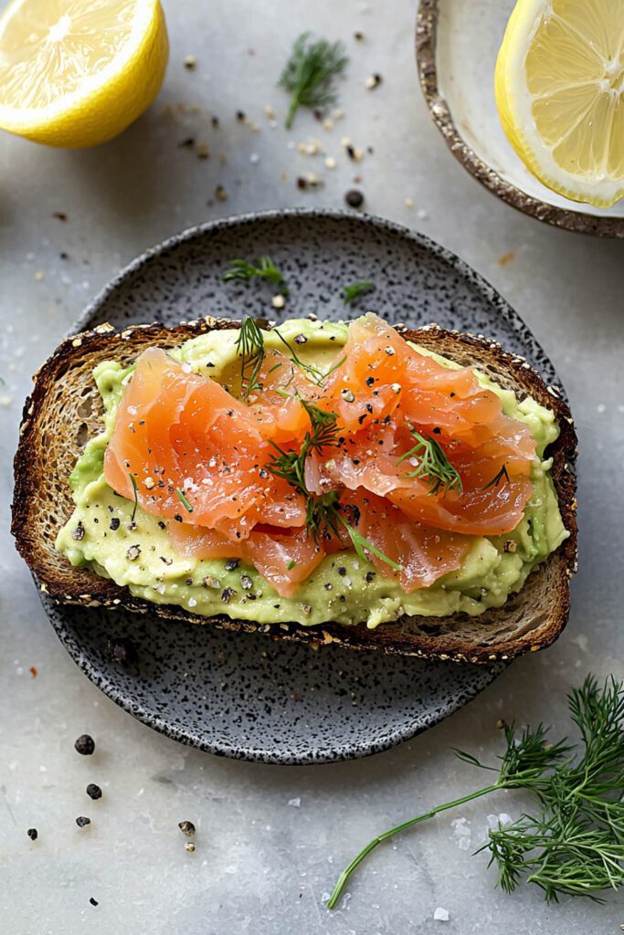 Smoked Salmon Avocado Toast - Avocado Toast Ideas