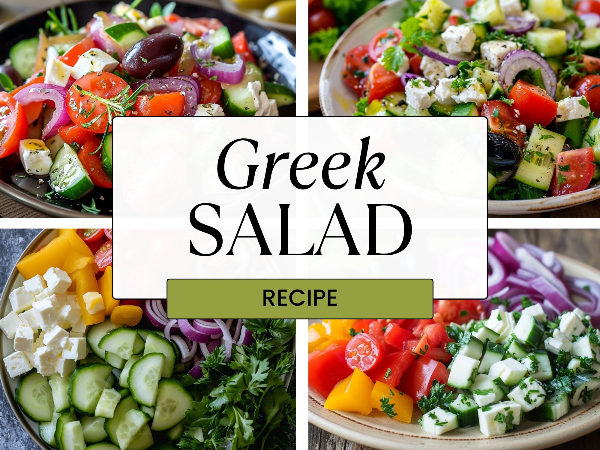 Authentic Greek Salad Recipes – A Taste of the Mediterranean