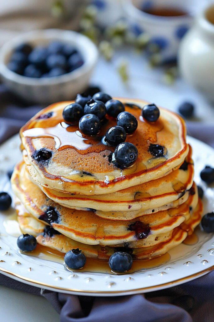 Blueberry Pancakes - blueberry recipes