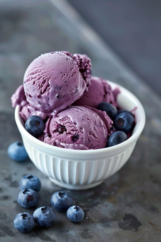 Blueberry Ice Cream - blueberry recipes