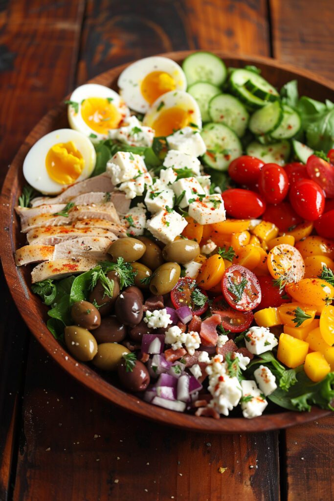 Mediterranean Cobb Salad