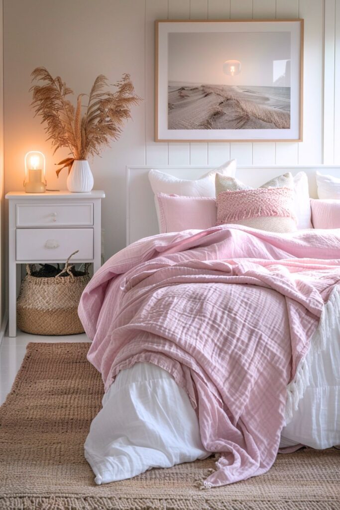 cozy pink bedroom ideas