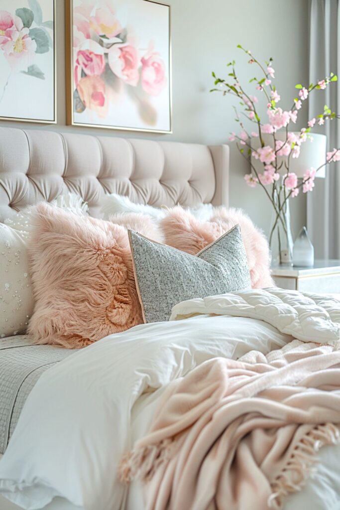 cozy pink bedroom ideas