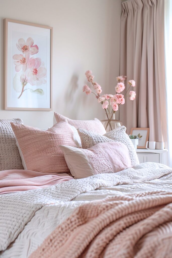 cozy pink bedroom ideas