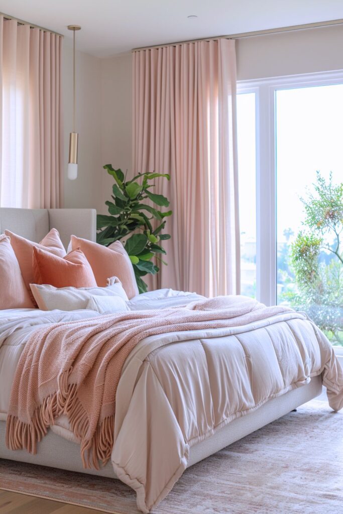 cozy pink bedroom ideas