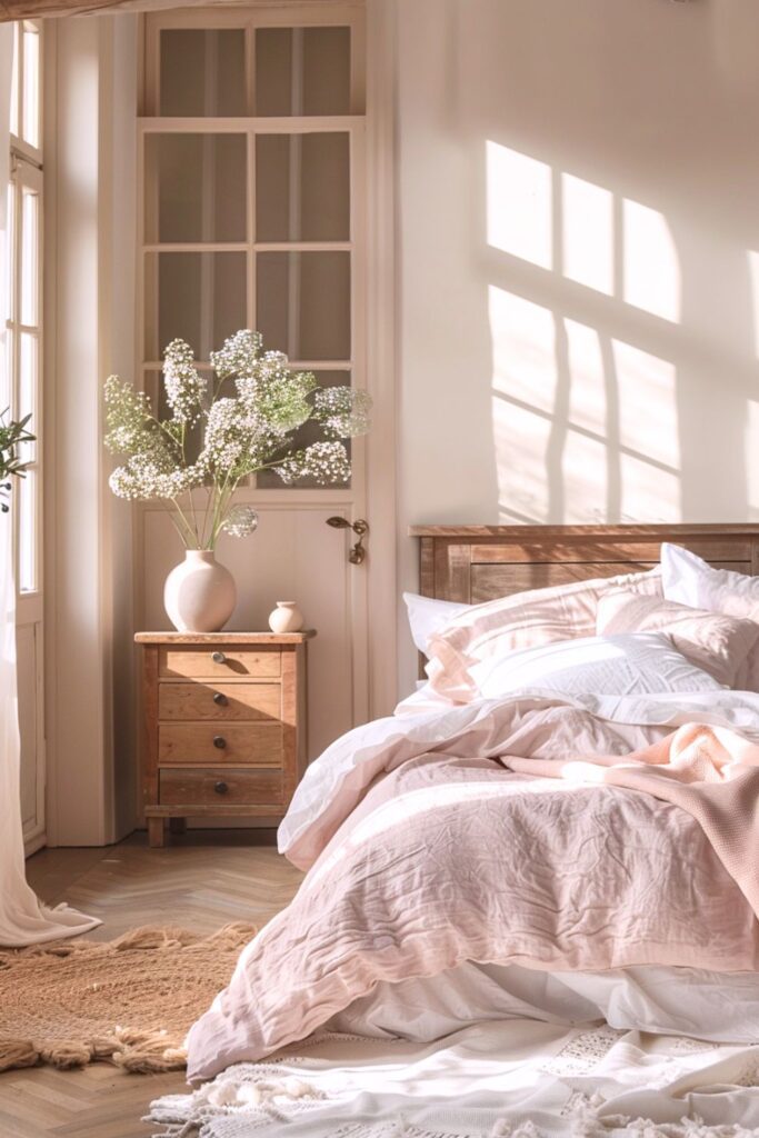 cozy pink bedroom ideas