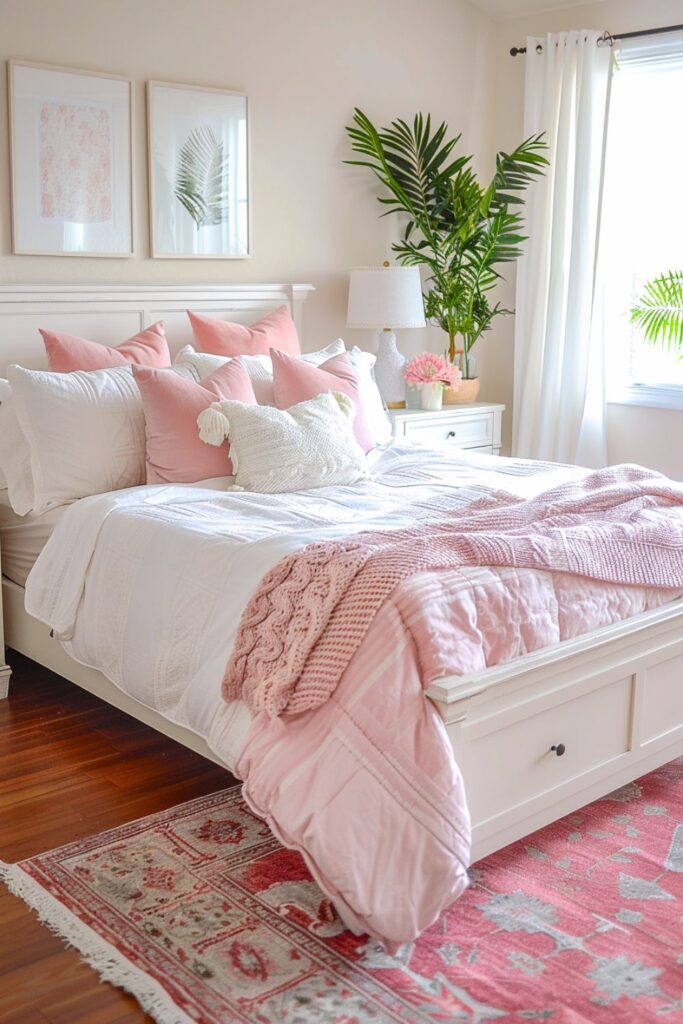 cozy pink bedroom ideas