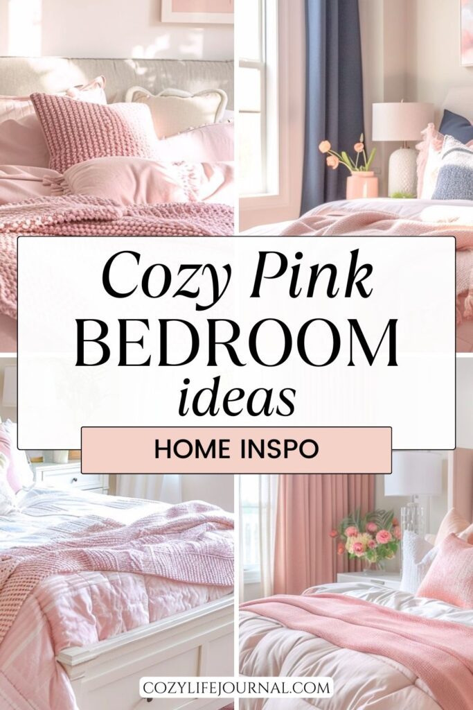 cozy pink bedroom ideas