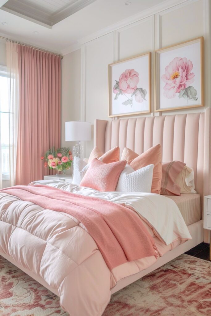 cozy pink bedroom ideas