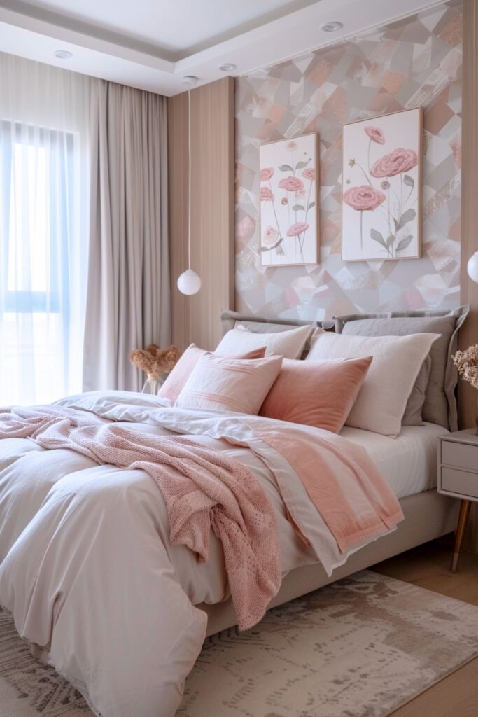 cozy pink bedroom ideas