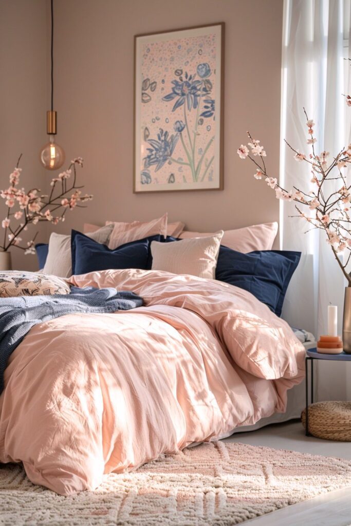 cozy pink bedroom ideas