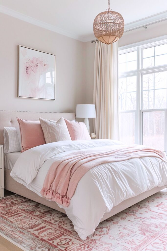 cozy pink bedroom ideas