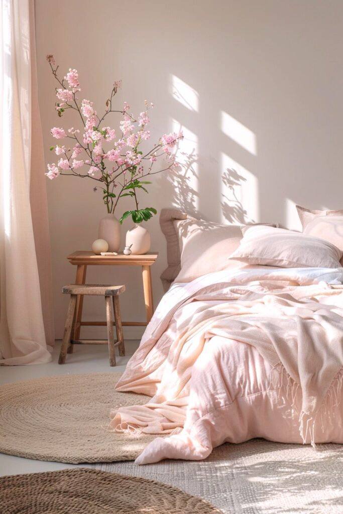 cozy pink bedroom ideas