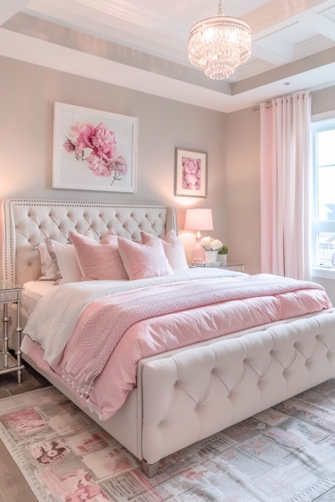 cozy pink bedroom ideas