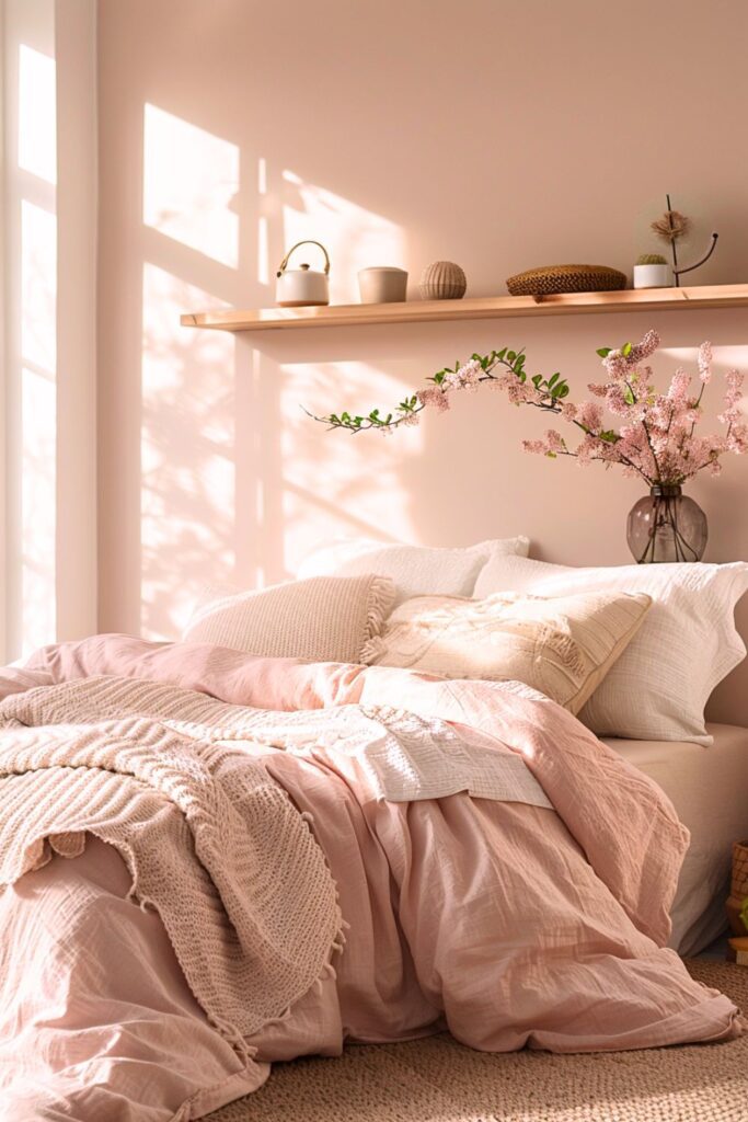 cozy pink bedroom ideas