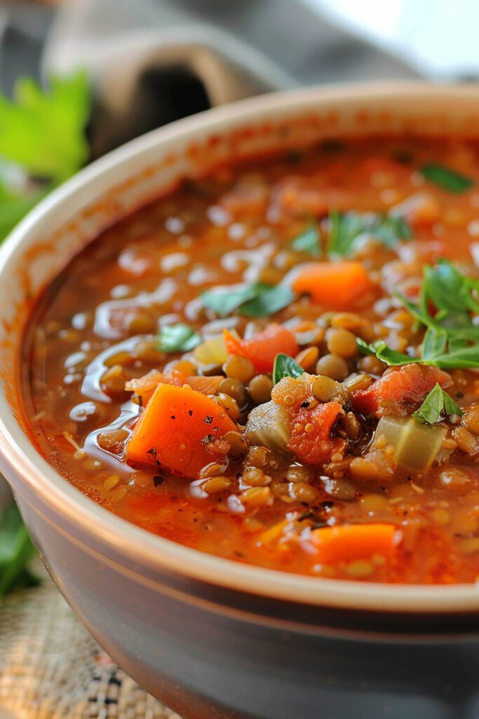 Lentil Soup - crockpot recipes