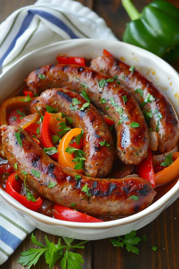 Italian Sausage and Peppers - crockpot recipes