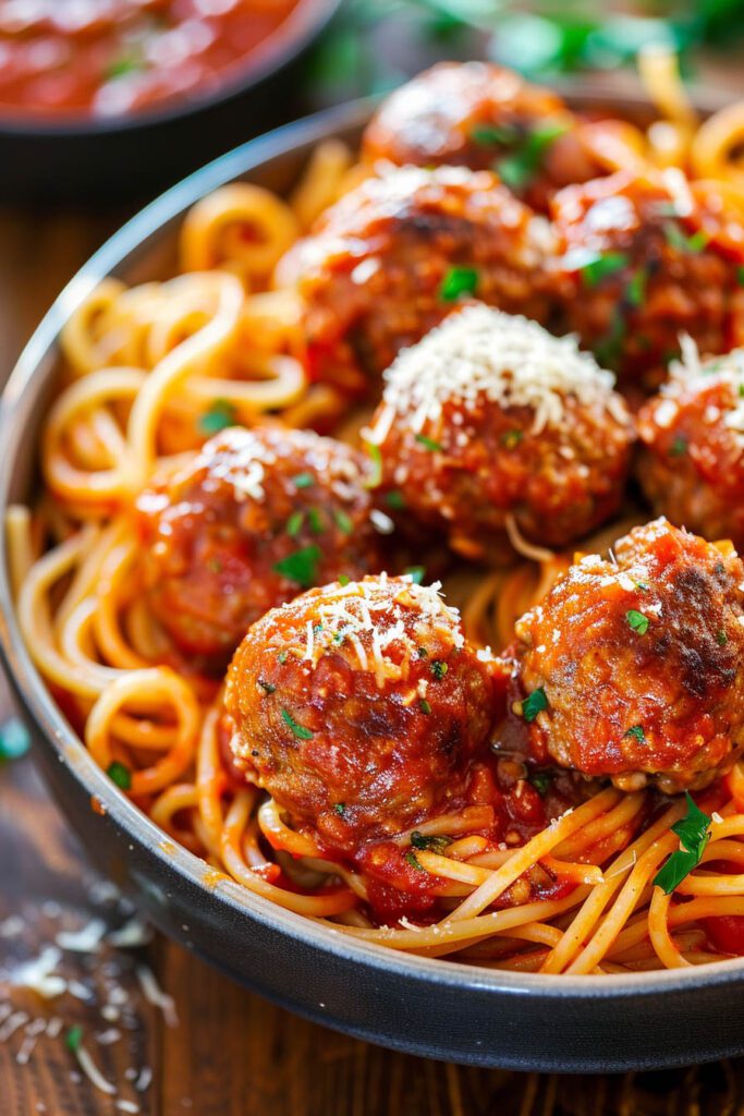 Spaghetti and Meatballs - crockpot recipes