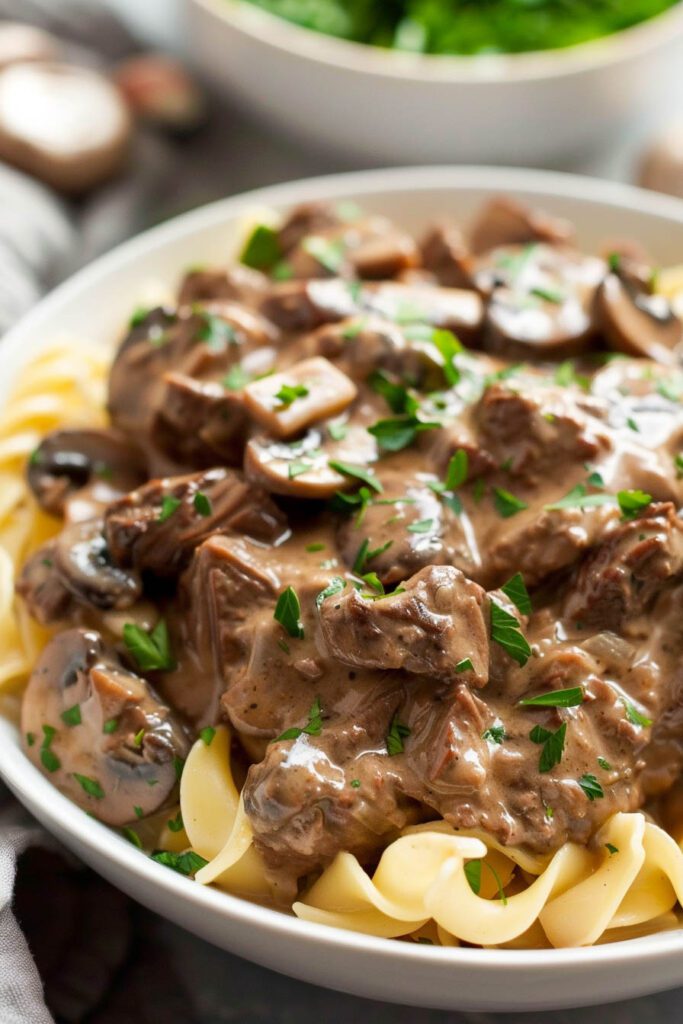 Beef Stroganoff - crockpot recipes