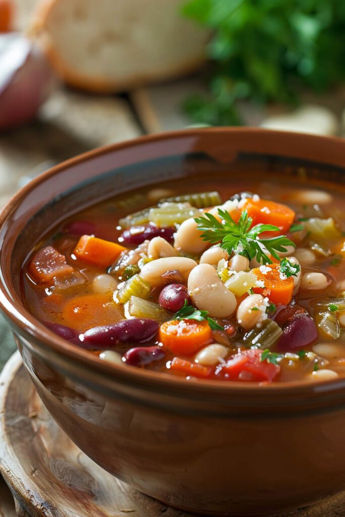 Minestrone Soup - crockpot recipes