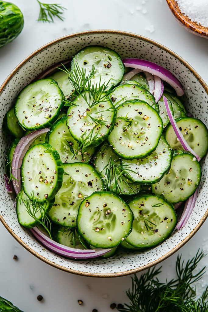 Classic Cucumber Salad - Cucumber Recipes